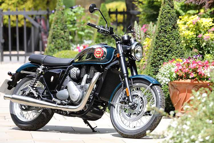 bsa gold star highland green